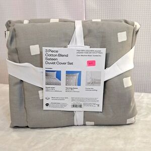 3 Piece Duvet Cover Set